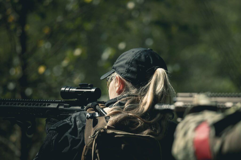 Military Woman photo by Daniel Stuben